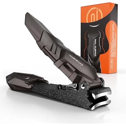 Nail Clippers with Catcher for Men & Women Cover