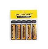 SKKSTATIONERY 132 Pcs 1.3mm HB Mechanical Pencil Lead Refills, 4 Tubes, 33 Pcs/tube.