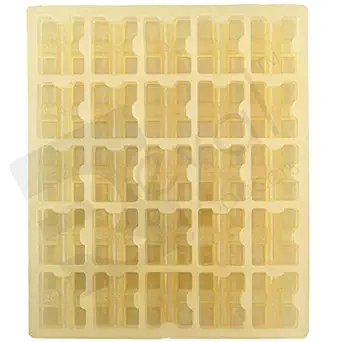 Reyal Mould and Concrete Spacers Multi Cover PVC Rubber Block Mould 25 Cavity for Slab/Beam/Column (20mm/25mm/40mm/50mm)