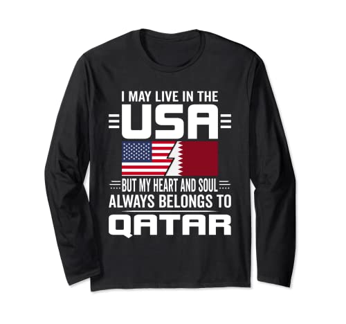 Puede que viva en los EE. UU., Pero mi corazón siempre pertenece a Qatar Manga Larga