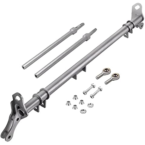 maXpeedingrods Honda Civic CRX 1988-1991 Front Suspension Traction Control Arm Lower Tie Bar Front Traction Bar Cover