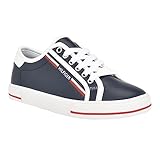 Tommy Hilfiger Women's LERIEL Sneaker, Navy 400, 9