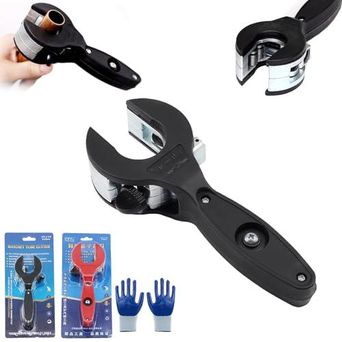 Ratcheting Tubing Cutter, Copper Pipe Cutter, Tubing Cutter 1/4