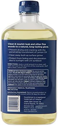 Guardsman 461700 Revitalizing Lemon Oil UV Protection, 16-Ounce