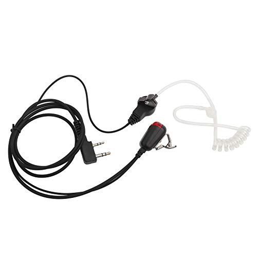 Tbest Radio Oreillette Tyt,Oreillette Midland G9, Casque,L Ecouteurs,Écouteur À 2 Broches Tube Acoustique Universel À 2 Broches dans L'Oreille Écouteur...