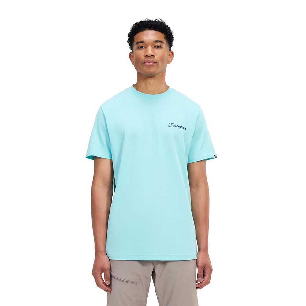 Berghaus Men's Grappled T-Shirt, Arctic, XL