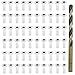 laffoonparts 60 Pack Stainless Steel Protector Sleeves with Drill Bit For 1/8