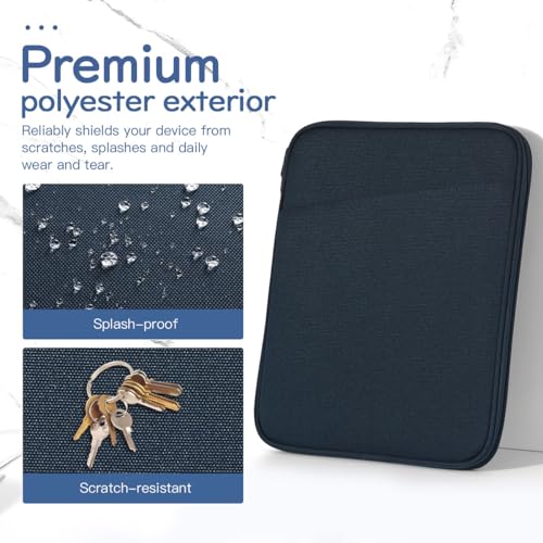 Image of Dadanism 13 Inch Tablet Sleeve Bag Carrying Case for iPad Pro 13 inch M5 /M4 2025 /2024, iPad Air 13 inch M4 /M3 2026 /2025, iPad Pro 12.9 inch, Galaxy Tab S10+ /S9 FE+ /S9+ 12.4 inch, Remarkable Paper Pro 11.8 inch, Indigo