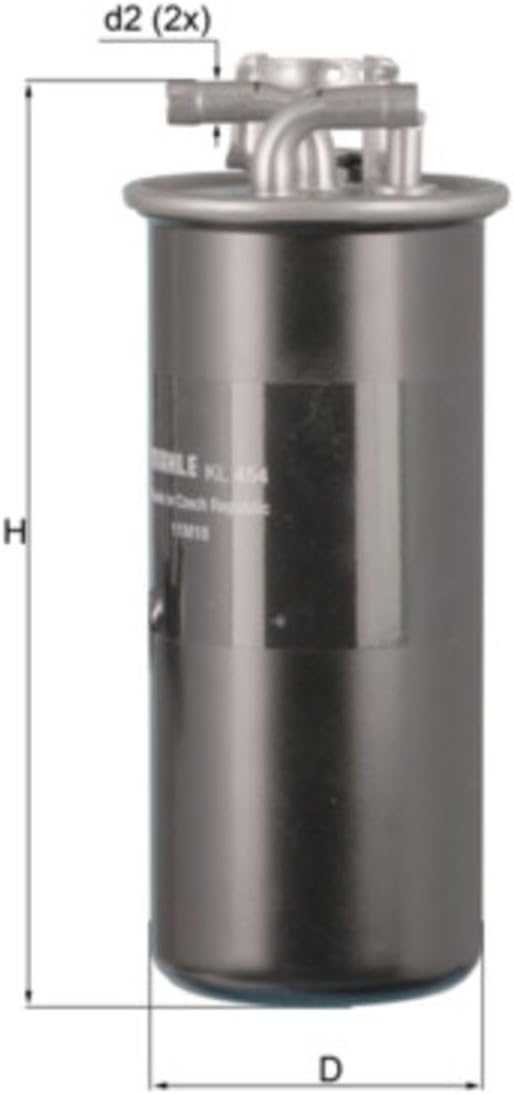Mahle Original Genuine Replacement Fuel filter KL454