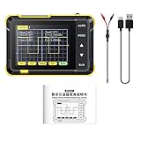 DSO 152 Handheld Oscilloscope Multimeter, Portable 2.8' LED Digital Oscilloscope 200KHz, Beginner High-Efficiency Oscilloscope for Work Maintenance and DIY Tool