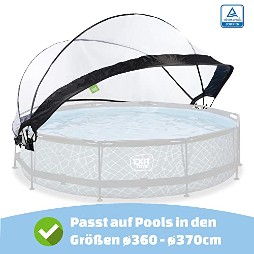 Poolabdeckung EXIT Dome für 360 cm Frame Pool