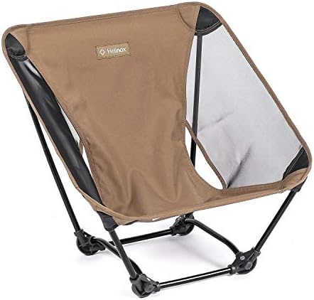 Helinox Ground Chair Ultralight, Portable Outdoor Chair, Coyote Tan