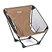 Helinox Ground Chair | Robuster, ultraleichter, Faltbarer, tragbarer Stuhl für Camping, Rucksack-, Wander- und Motorradtouren (Coyote Tan)