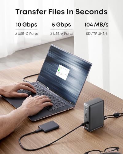 Anker 13‑in‑1 USB‑C Laptop Dock 85W