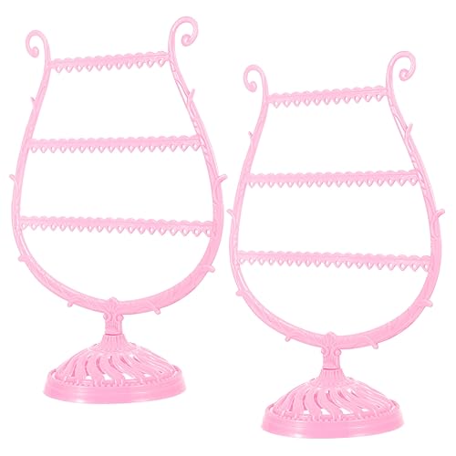 Organisateur d'oreille pour coiffeuse : rangement bijoux en forme de verre