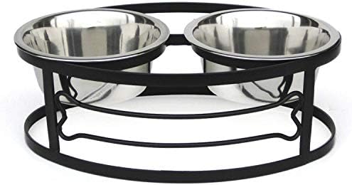 Dogit Stainless Steel Double Dog Diner – X-Large Elevated Feeder With Two Bowls - View #11