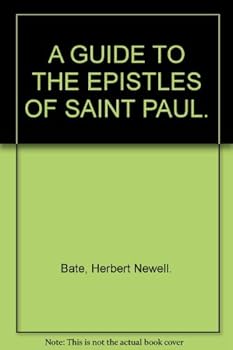 Hardcover A Guide to the Epistles of Saint Paul Book