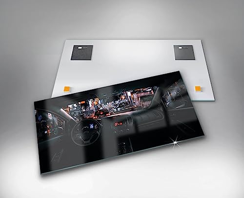 Verre coloré durable 120x60cm Wallfluent tableau peinture Tokyo