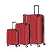Produktbild Travelite Kofferset 3 teilig Hartschale L/M/S, 4 Rollen, City, Größe S Handgepäck, Reisekoffer Trolleys mit kratzfester Oberfläche, TSA Schloss + Dehnfalte (außer Größe S)