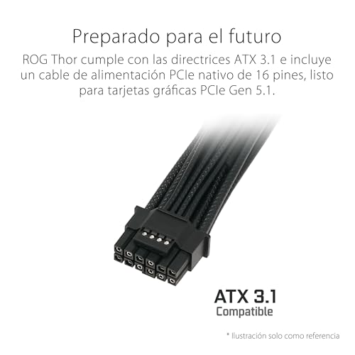 ASUS ROG Strix - 1200W Platinum, Alimentation modulaire, Noir - 6