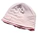 Toubaby Toddler Girl winnter Knitted Hat Bowknot Hollow Out Baby Hat (0-12M, Pink)