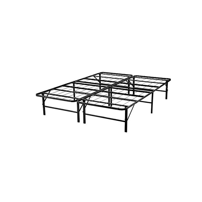 Buy IdealBase 14" Queen Bed Frame Heavy Duty Foldable Bed Frame Folding