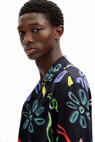 Desigual CAM_Alistair, 2000 Negro, XXL, czarny, XXL
