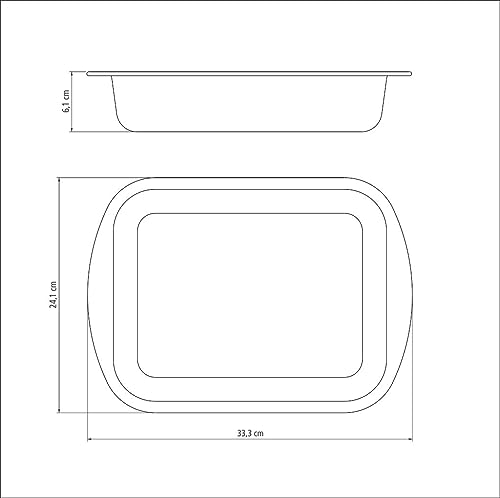 Tramontina 20051728 Assadeira Funda de Alumínio com Revestimento Interno Antiaderente, Vermelho, 28