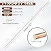 PATIKIL 3Pcs 99.99% Pure Copper Round Rod, 1.5mm / 0.06