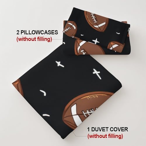 Funda nórdica fútbol 90x200 microfibra transpirable con estampado 3D 8