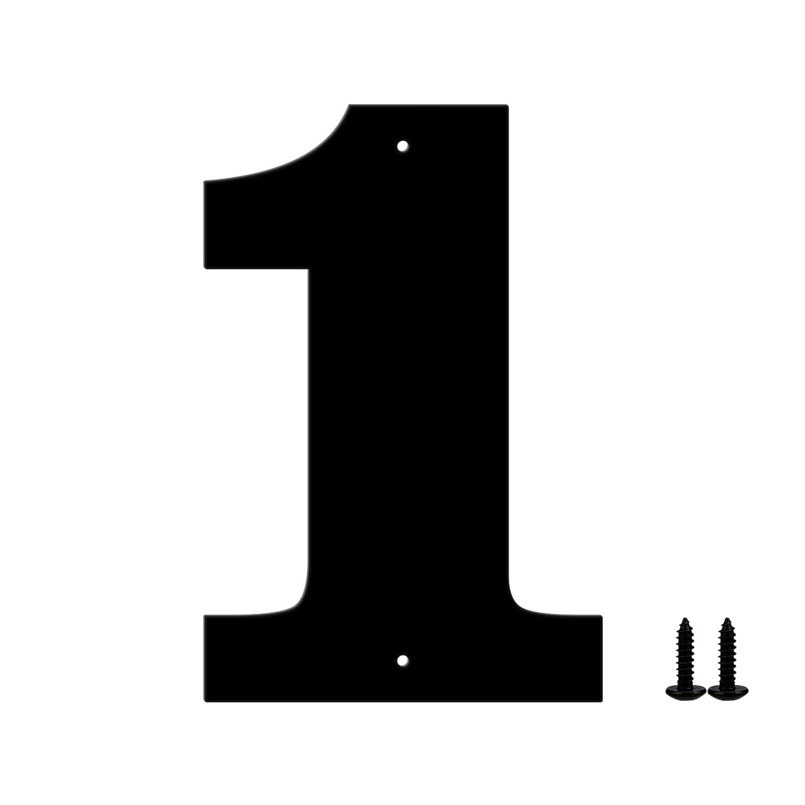 3 Inch House Numbers and Metal Letters for Outdoor Signs – Coated Address Letters for Garden, Door, and Mailbox Decoration, House Letters for Outside