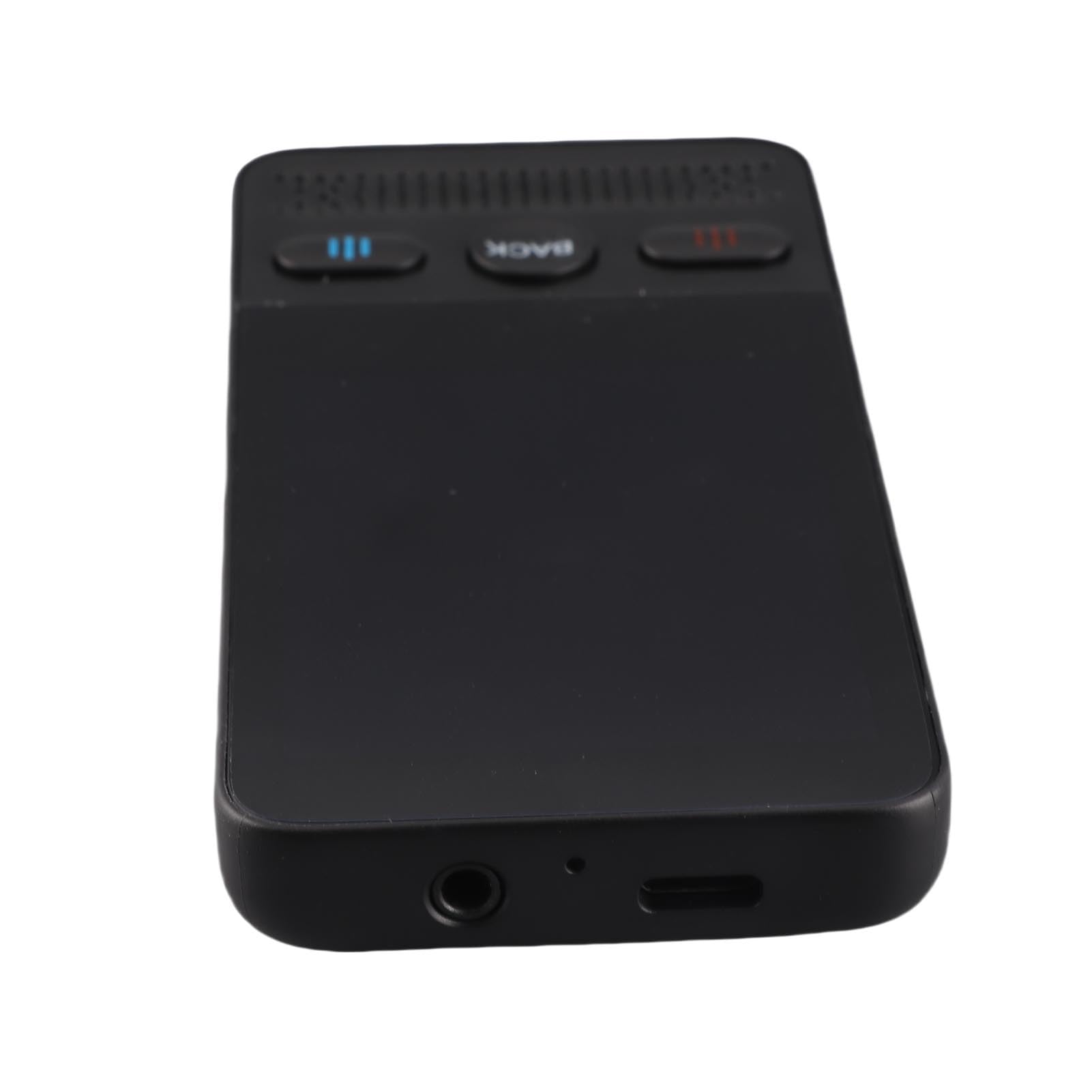 Bewinner Sprachverzögerungseinheit 2 Wege Echtzeit Smart Voice Translator 138 Sprachregistrierung 1 GB 8 GB WiFi für Reisende Studenten Geschäftsleute Schwarz