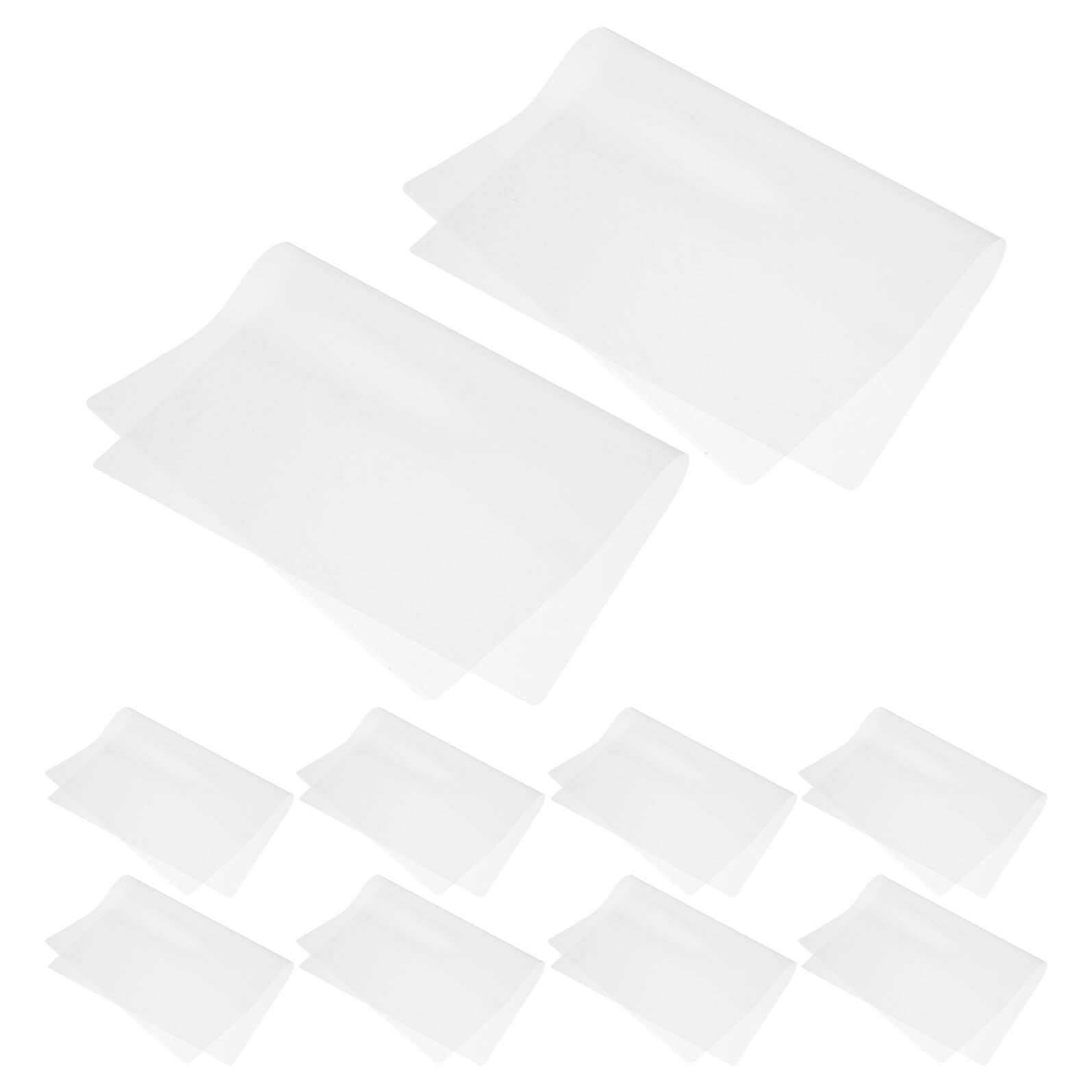 Lámina de Película Transparente para Laminación A4 Pvc 100 Hojas | Bolsa Laminada en Caliente, Funda para Plastificar Cartas y Tarjetas, Uso en Educación y Personal