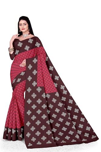 Image of TAMAIRA FASHION Mulmul Pure Cotton Saree For Woman |Office Wear Daily Wear Sarees For Women Without Blouse Piece(Available in 15 Colours)