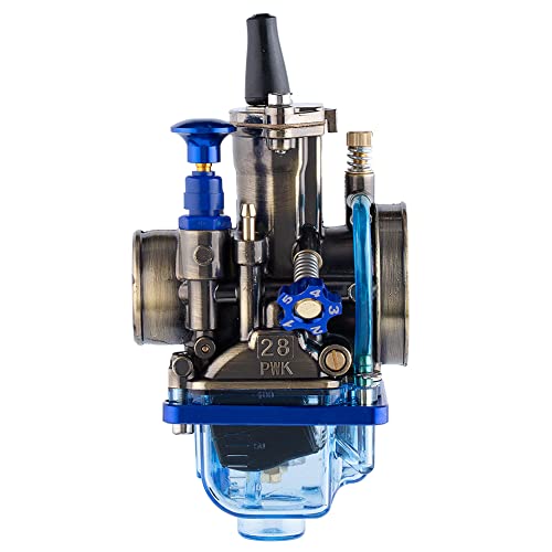 Image of PWK Carburetor Universal Motorcycle Racing Performance Upgrade Carburetor with Carb Jets, 50cc to 250cc 2T 4T Engine Dirt Bike Motocross Motorcycle Scooter ATV Quad Pit Bike Enduro On /Off Road