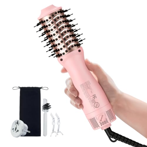 Mini Travel Blow Dry Brush, Dual Voltage