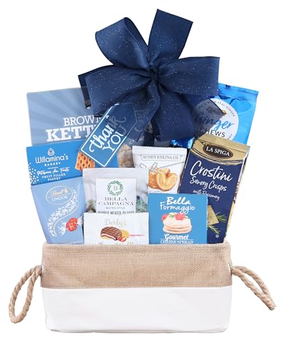 Wine Country Gift Baskets Gourmet Feast Perfect For Family, Friends, Co-Workers, Loved Ones and Clients, Gift Size 15" x 8" x 14"