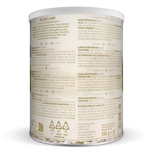 Wildes Land Freeze Dried Huhn 160g - Bigpack