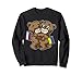 Câlin d'ours en peluche ukrainien et russe Sweatshirt