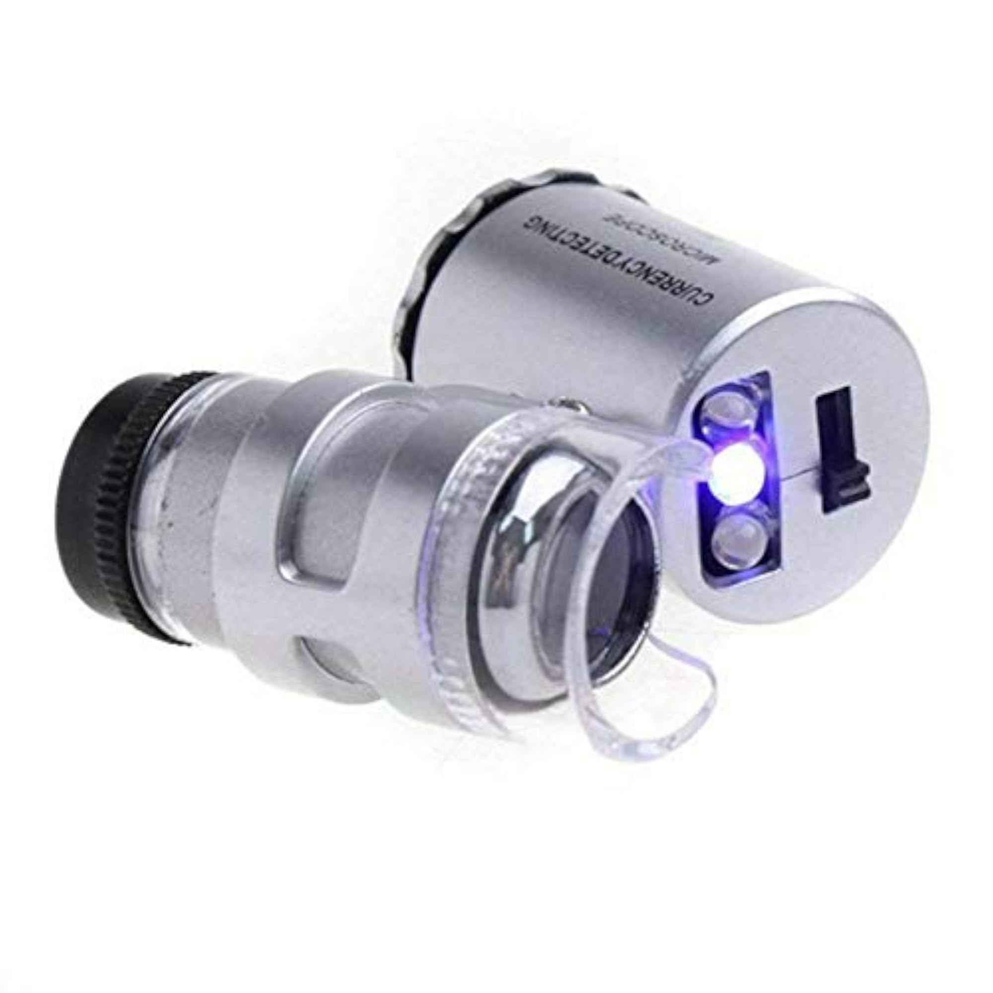 Mini Illuminated Jeweler's Loupe 60x Magnification