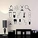 Tasteful Decal Labor Chemie Wandaufkleber Wissenschaft Universität Schule Vinyl Wandtattoo für Schlafzimmer Wohnzimmer für Schlafzimmer Wohnzimmer