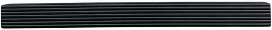 System 8801 Çizgili Modern Kalın Kulp Siyah Renk 160 Mm Çok Renkli