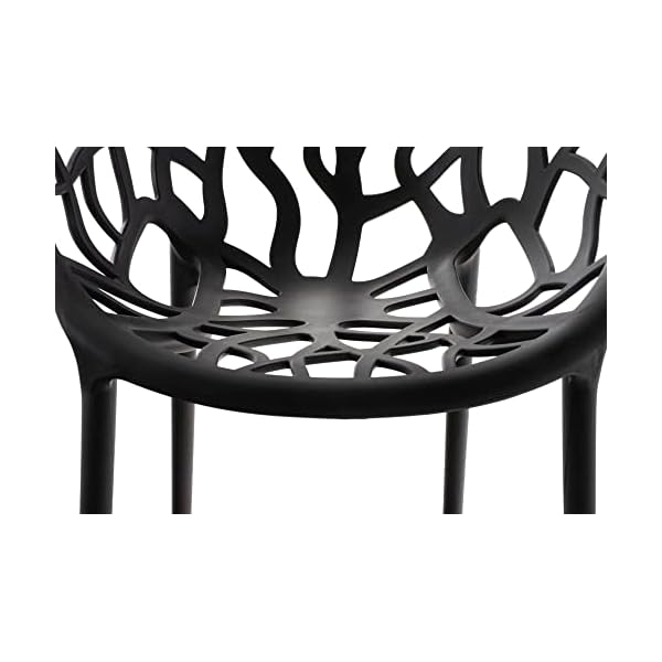 CLP Gartenstuhl Hope 2er Set Schwarz