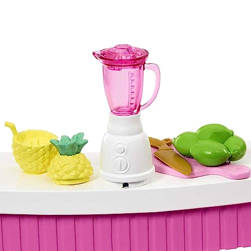 Barbie Filme Móveis e Acessórios Conjunto Bar Frutas HPT54 Mattel