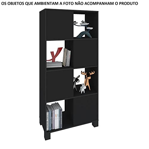 Armario 04 Portas Wally Preto Artany