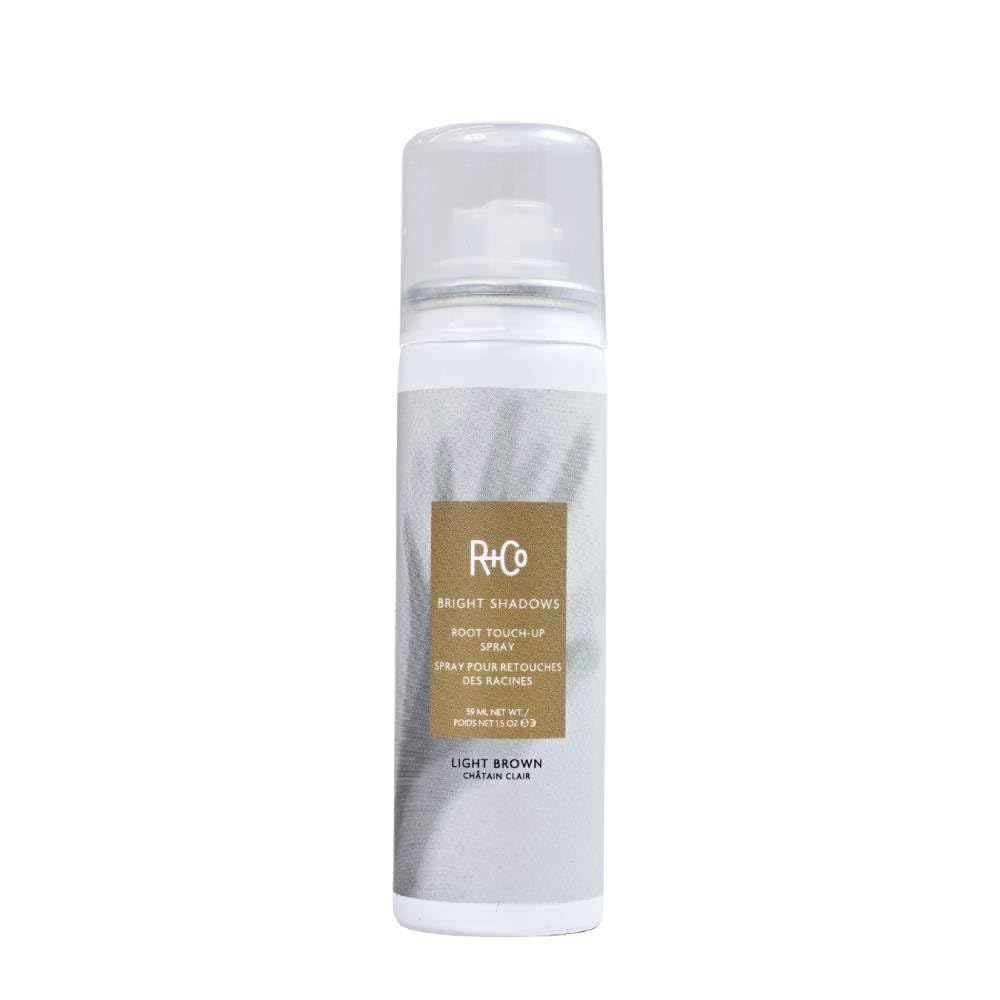 R & R Enterprises R+Co Bright Shadows Root Touch Up Spray - Light Brown, 44.36 ml