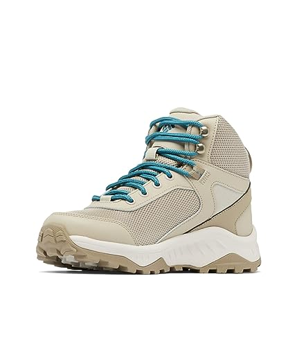 Columbia Columbia Women's Trailstorm Ascend Mid Waterproof, Canvas Tan/River Blue, 11