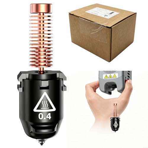 1 PK Original 0.4mm AD5M Nozzle for Flashforge AD5M/AD5M Pro 280 AD5M High Flow Hotend with 32mm/s and 3-Second Quick Release OEM Replacement Part for flashforge AD5M Accessories