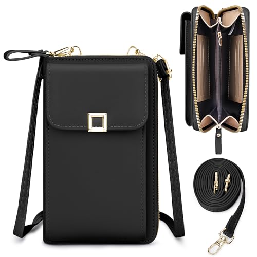 Umhängetasche Damen Khaki - Kleine Crossbody Tasche 17x10x5cm