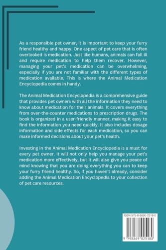 The Animal Medication Encyclopedia: A Must-Have for Every Pet Owner